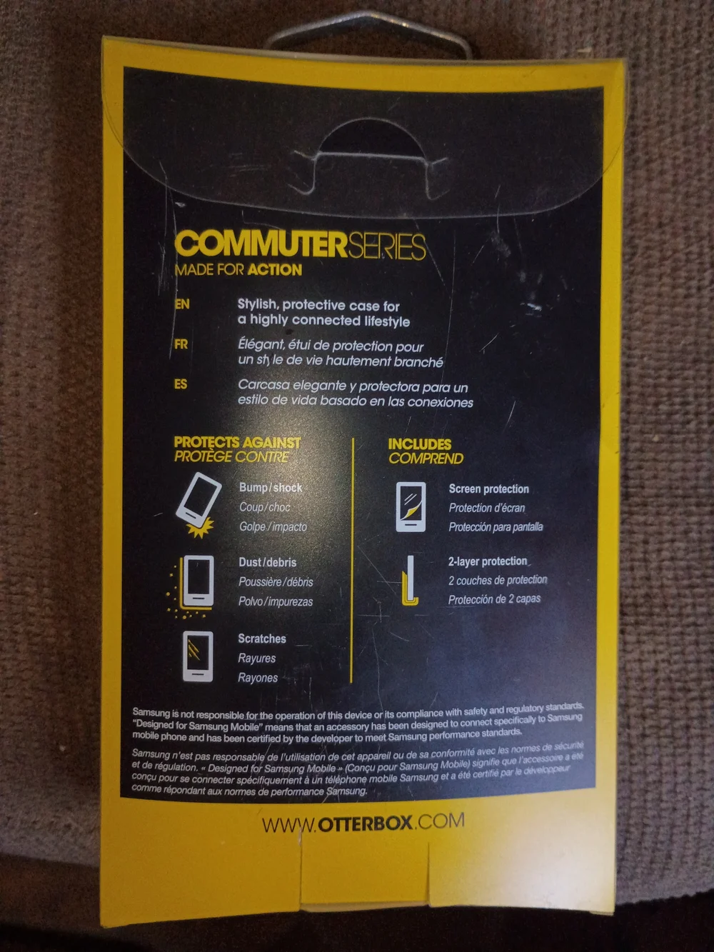 OtterBox Commuter Series Case for Samsung Galaxy Note 4 - Gray